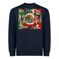Navy el papa mas chingon tumbler 3 Heavyweight Sweatshirt - CTS Tumbler Store