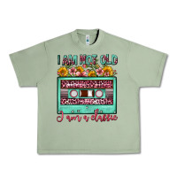 Oil Green i am not old i am a classic sunflower floral casse Urban Heavy Tee - FaDigitalArtStudio