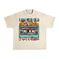 Sandshell i am not old i am a classic sunflower floral casse Urban Heavy Tee - FaDigitalArtStudio