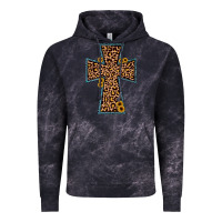 Cloud Black leopard sunflower cross Vintage Hoodie - JahusDesignShop