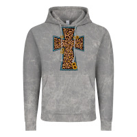 Cloud Rock leopard sunflower cross Vintage Hoodie - JahusDesignShop