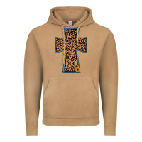 Vintage Camel leopard sunflower cross Vintage Hoodie - JahusDesignShop