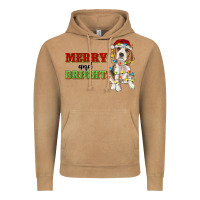 Vintage Camel merry and bright beagle Vintage Hoodie - RanaPortraitStore