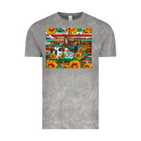 Cloud Rock Easter eggs sunflower gemstone tumbler Easter Day Vintage Tee - Neo Western
