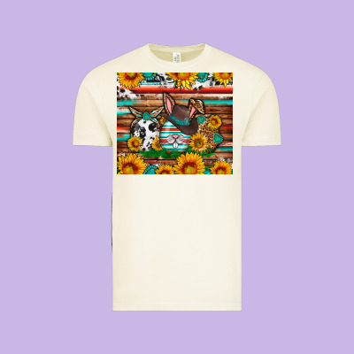 Easter Eggs Sunflower Gemstone Tumbler Easter Day Vintage Tee Designed By Neo Western