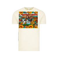Vintage Arctic Easter eggs sunflower gemstone tumbler Easter Day Vintage Tee - Neo Western