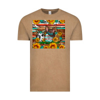 Vintage Coffee Easter eggs sunflower gemstone tumbler Easter Day Vintage Tee - Neo Western