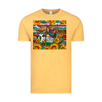 Vintage Mustard Easter eggs sunflower gemstone tumbler Easter Day Vintage Tee - Neo Western