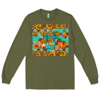 Army Green Cutest pumpkin in the patch Long Sleeve Tee - Artiststas