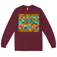 Burgundy Cutest pumpkin in the patch Long Sleeve Tee - Artiststas