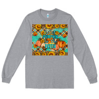 Heather Grey Cutest pumpkin in the patch Long Sleeve Tee - Artiststas