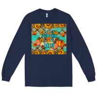 Navy Cutest pumpkin in the patch Long Sleeve Tee - Artiststas