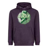 Plum st. patrick's day lucky Heavyweight Hoodie - MaliasSmallBusiness