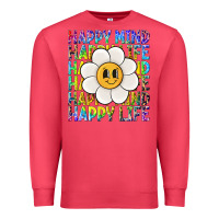 Cardinal happy mind happy life Premium Sweatshirt - NancyCooperArtShop
