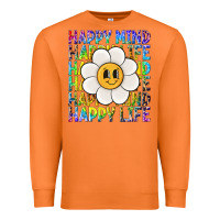 Carrot happy mind happy life Premium Sweatshirt - NancyCooperArtShop