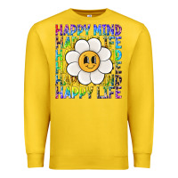 Lemon happy mind happy life Premium Sweatshirt - NancyCooperArtShop