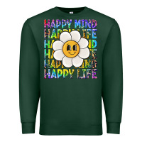 Sports Green happy mind happy life Premium Sweatshirt - NancyCooperArtShop