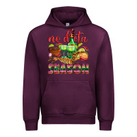Mauve Wine No Dieta Season Urban Hoodie - texasbilliewilder