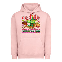 Pigment Salmon No Dieta Season Urban Hoodie - texasbilliewilder