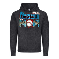 Baseball Mom With Leopard Vintage Hoodie | Teevron