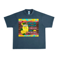 Midnight Navy when life gives you lemons make lemonade Urban Heavy Tee - HRA Design Shop