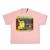 Salmon when life gives you lemons make lemonade Urban Heavy Tee - HRA Design Shop
