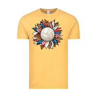 Vintage Mustard volleyball sunflower Vintage Tee - HRA Design Shop