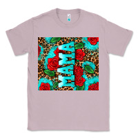 Lilac rose leopard mama Classic Tee - AdoDesignShop