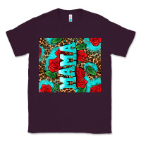 Plum rose leopard mama Classic Tee - AdoDesignShop