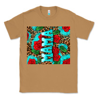 Toasted Coconut rose leopard mama Classic Tee - AdoDesignShop