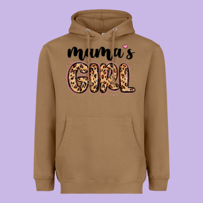 Mama S Girl Heavyweight Hoodie Designed By Maliassmallbusiness