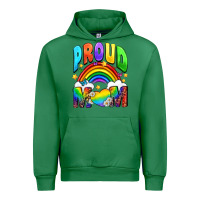 Emerald Proud Mom Urban Hoodie - NancyCooperArtShop