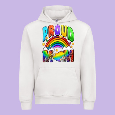 Proud Mom Urban Hoodie Designed By Nancycooperartshop