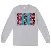 Moon Dust valentines day leopard rose glitter brush stoke Long Sleeve Tee - JahusDesignShop