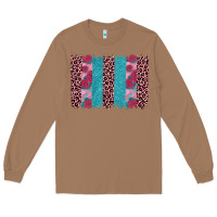 Toasted Coconut valentines day leopard rose glitter brush stoke Long Sleeve Tee - JahusDesignShop
