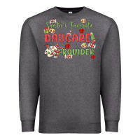 Charcoal Heather santa's favorite daycare provider Premium Sweatshirt - MaliasSmallBusiness