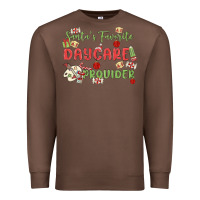Chestnut santa's favorite daycare provider Premium Sweatshirt - MaliasSmallBusiness