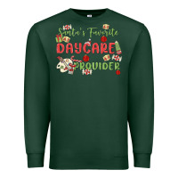 Sports Green santa's favorite daycare provider Premium Sweatshirt - MaliasSmallBusiness