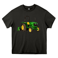 Asphalt farm tractor Heavy Core Tee - Artiststas