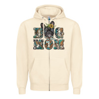 Sandshell dog mom french bulldog Zipper Hoodie - BarkalooDesign