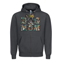 Smoke dog mom french bulldog Zipper Hoodie - BarkalooDesign