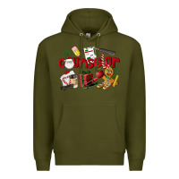 Army Green Counselor Christmas Premium Hoodie - LillyAllenDesigns