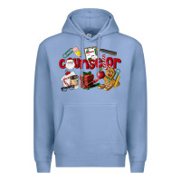 Colony Blue Counselor Christmas Premium Hoodie - LillyAllenDesigns