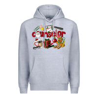 Heather Grey Counselor Christmas Premium Hoodie - LillyAllenDesigns