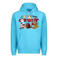 Ocean Blue Counselor Christmas Premium Hoodie - LillyAllenDesigns