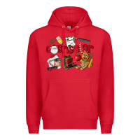 Red Counselor Christmas Premium Hoodie - LillyAllenDesigns