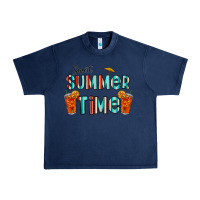 Navy sweet summer time Urban Heavy Tee - CowhideDigitalArt