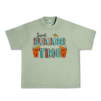 Oil Green sweet summer time Urban Heavy Tee - CowhideDigitalArt