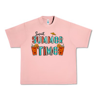 Salmon sweet summer time Urban Heavy Tee - CowhideDigitalArt
