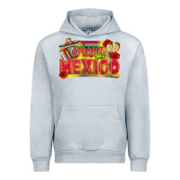 Heather Grey Viva Mexico Urban Hoodie - texasbilliewilder
